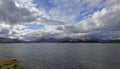 Castle Stalker near the small Village of Portnacroish set on a small Island near the shore of Loch linnhe Royalty Free Stock Photo