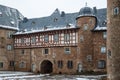 Castle of Steinau an der Strasse town