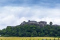 Castle Stirling on Castle Hill in Scotland Royalty Free Stock Photo