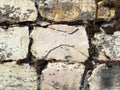 castle stone wall closeup close ancient fort barrier stones fortress garden