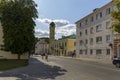 Castle street, one of the oldest city streets in the center of Grodno