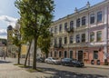 Castle street, one of the oldest city streets in the center of Grodno