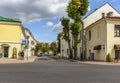 Castle street, one of the oldest city streets in the center of Grodno