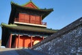 Castle style of ancient Chinese architecture.