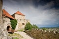 Castle in Sumeg Royalty Free Stock Photo