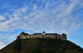 Castle of Sumeg, Hungary on an autumn morning Royalty Free Stock Photo