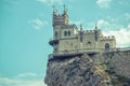 Castle Swallow`s Nest in Crimea