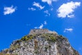 Castle in Taormina city Royalty Free Stock Photo