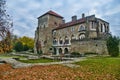 The castle in Tata, Hungary. Royalty Free Stock Photo