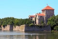 Castle in Tata, Hungary Royalty Free Stock Photo