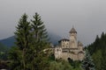 Castle Taufers in Campo Tures, Valle Aurina. Royalty Free Stock Photo