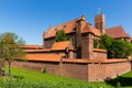 Castle of Teutonic Order in Malbork, Poland Royalty Free Stock Photo