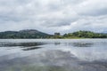 Castle Tioram - a ruined castle on a tidal island in Loch Moidart, Lochaber, Highland, Scotland Royalty Free Stock Photo