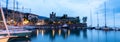 Castle of Torri del Benaco - Lake Garda Italy Royalty Free Stock Photo