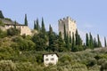 Castle tower, Arco, Italy Royalty Free Stock Photo