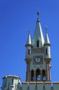 Castle tower, Fiscal Island, Rio de Janeiro, Brazil Royalty Free Stock Photo