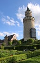 Castle tower in Germany Royalty Free Stock Photo