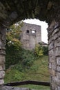 Hukvaldy castle ruins in Czech republic