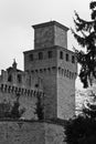 Castle Tower of the middle age Royalty Free Stock Photo
