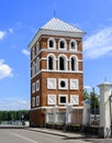 Castle tower. Nesvizh. Minsk Region. Belarus Royalty Free Stock Photo