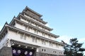 Castle tower of Shimabara castle in Nagasaki Royalty Free Stock Photo