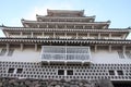 Castle tower of Shimabara castle in Nagasaki Royalty Free Stock Photo