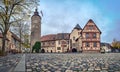 Castle and tower in Tauberbischofsheim, Germany Royalty Free Stock Photo