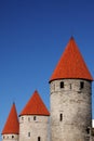 Castle towers Royalty Free Stock Photo
