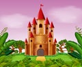 Castle towers in the jungle