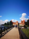 Castle in Trakai, Lithuania