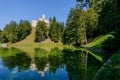 Castle Trakoscan Zagorje region, Croatia Royalty Free Stock Photo