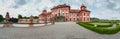 Castle Troja in Prage Panorama Royalty Free Stock Photo