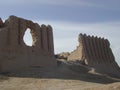 Castle in turkmenistan Royalty Free Stock Photo