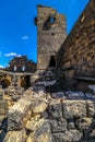 Castle Um-Jamel Jordan, Ancient Roman Historical Site