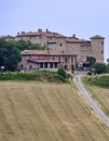 Castle in Val Tidone Piacenza, Italy Royalty Free Stock Photo