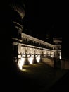 Castle ValenÃÂ§ay in night in the department of Indre, in the center of France