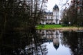 Castle Van Acker Town hall Destelbergen, Belgium. Royalty Free Stock Photo