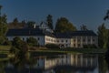 Castle Velke Losiny in summer sunny morning