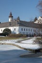 Castle Velke Losiny in winter