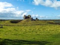 Remains of Clonmacnoise Castle Royalty Free Stock Photo