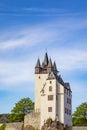 Castle in village Diez in Germany Royalty Free Stock Photo