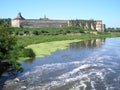 Castle in the village Medzhybizh in Ukraine