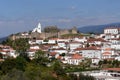 Castle and village of Penela, Beiras region, Royalty Free Stock Photo