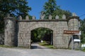 Castle of Villasobroso in the province of Pontevedra in Galicia Royalty Free Stock Photo