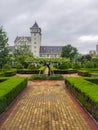 The castle and vineyards of the well known Chinese wine brand Changyu, the largest producer in China