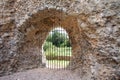 Castle wall and window detail