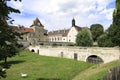 Walpersdorf castle, Lower Austria with moat and bridge Royalty Free Stock Photo