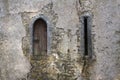 Medieval Castle watchtower window Royalty Free Stock Photo