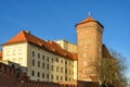 Wawel in Krakow in Poland Royalty Free Stock Photo