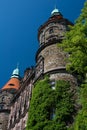 Castle western facade - both towers